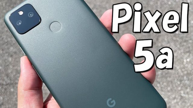 日産 Google SIMフリー (5G) 5a Pixel スマートフォン本体